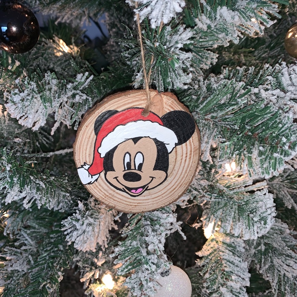 Disney Mickey Mouse Custom Ornament
